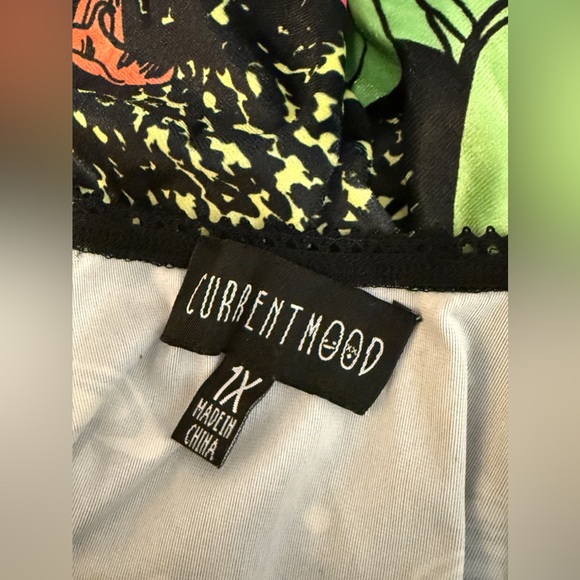 Current Mood Dolls Kill Ethereal World Cosmic UFO Alien Flare Dress Space Star - Picture 6 of 6